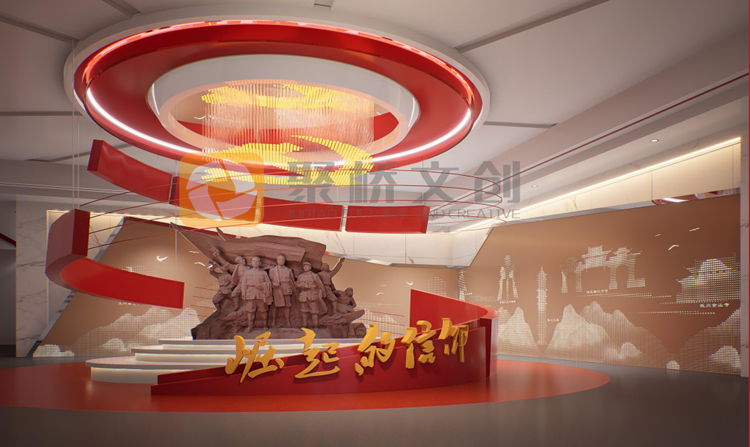 红色主题展馆设计