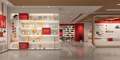 医院党建展厅设计：聚焦医德建设，打造有温度的红色教育空间