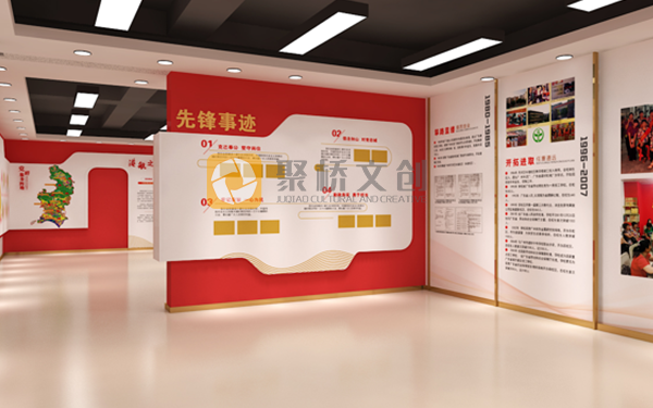 广东党建文化展厅公司分享设计装修的注意事项